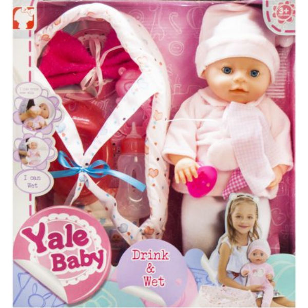 Кукла-пупс в розовом YL1811E