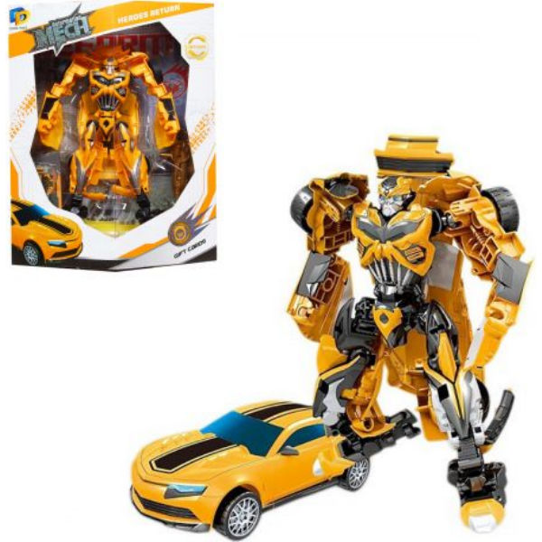[D622-E266] Робот"Жовтий спорткар"