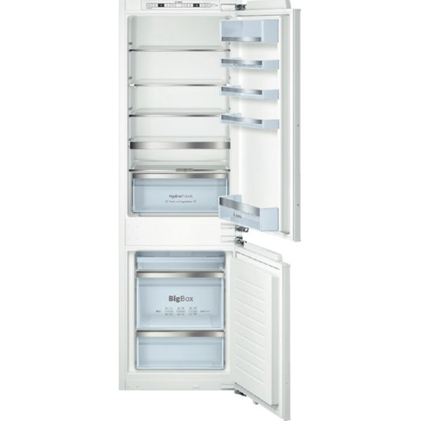 Холодильник встраиваемый Bosch KIS86AF30 с нижней морозильной камерой - 177х56см/268л/статика/А++