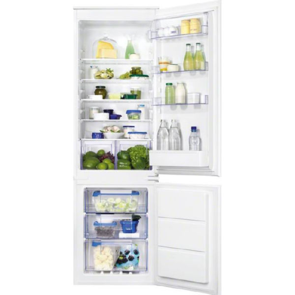 Холодильник встраиваемый Zanussi ZBB928651S 177 cм / 263 л / Frost free / А+ / Белый
