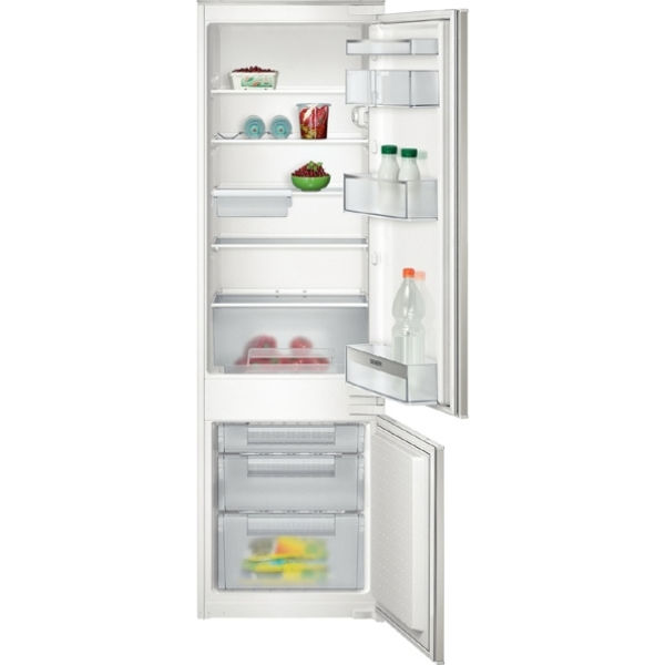 Холодильник встраиваемый Siemens KI38VX20 с нижней морозильной камерой - 177х56см/279л/статика/А+