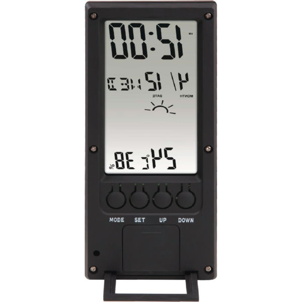 Термометр / гігрометр HAMA TH-140, з індикатором погоди, black