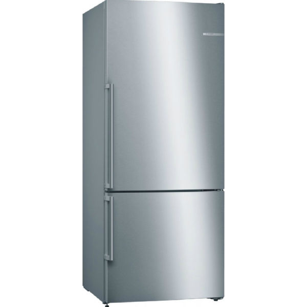 Холодильник Bosch KGN76DI30N с нижней морозильной камерой - 203x60x66/521 л/No-Frost/А++/нерж. сталь