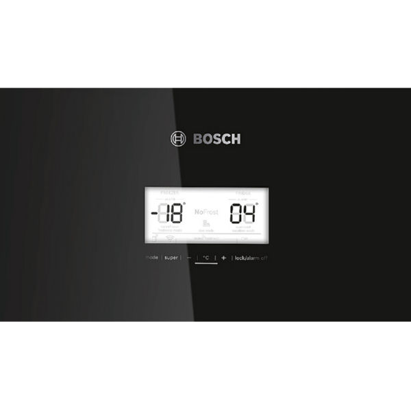 Холодильник Bosch KGN56LB30N с нижней морозильной камерой - 193x70x80/ 400 л/No Frost/А++/чёрн стк