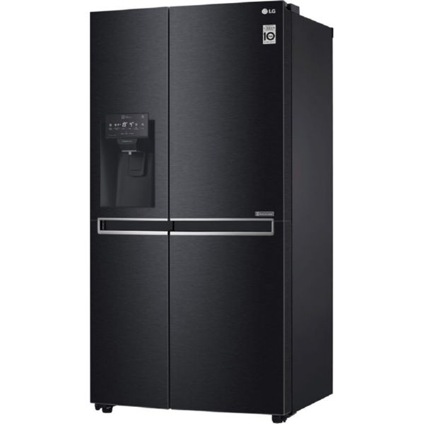 Холодильник LG GC-L247CBDC SbS /179 см/ 601 л/ А+/Total No Frost/линейный компр./диспенсер/черный матовый