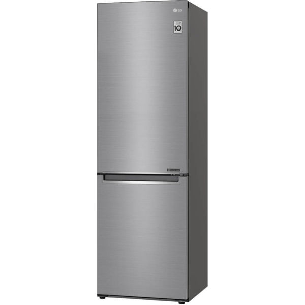 Холодильник LG GA-B459SMRZ 186 см/341 л/ А++/Total No Frost/лин. компр./внутр. диспл/платиново-серый