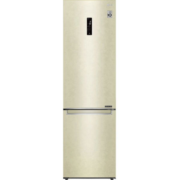 Холодильник LG GW-B509SEDZ 2 м/384 л/ А++/Total No Frost/лин. компр./внешн. диспл/бежевый