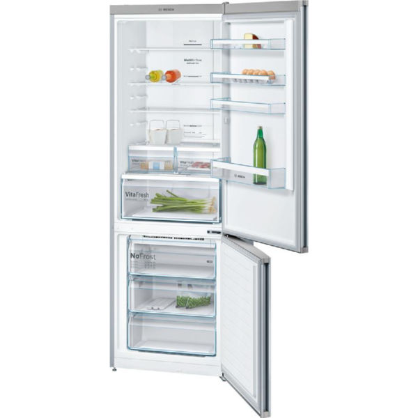 Холодильник Bosch KGN49XI30U с нижней морозильной камерой - 203x70/ 435 л/No Frost/А++/нерж.сталь