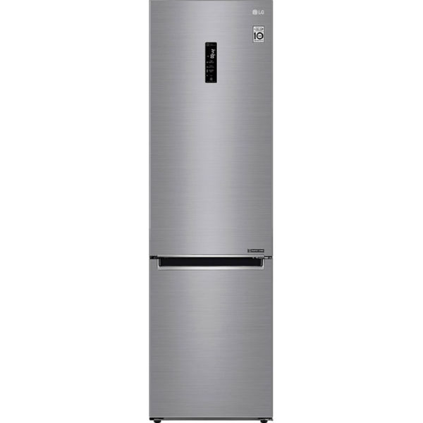 Холодильник LG GA-B509MMQZ 2м/384 л/А++/Total No Frost/лин. компр./внешн. диспл./платиново-серый