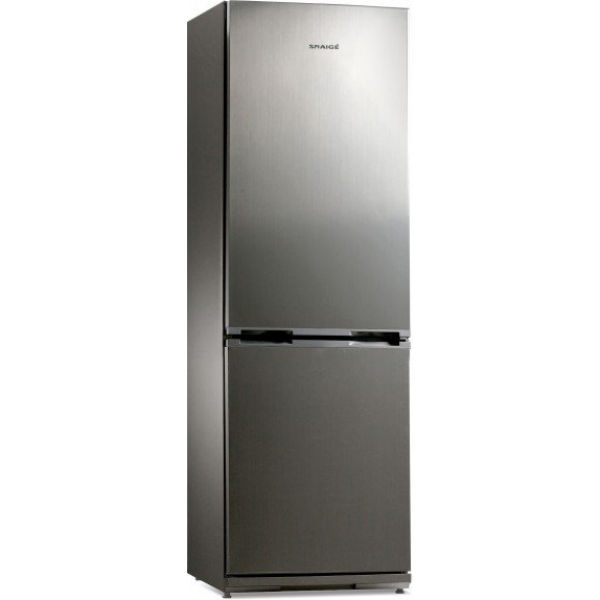Холодильник Snaige RF34SM-S1CB21/185х60х65/319 л./комби/холод- автом/мороз-статика/А+/нержав.сталь
