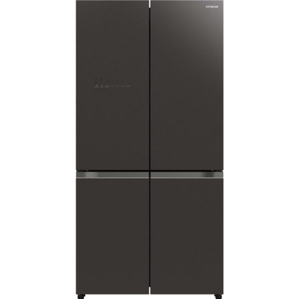 Холодильник Hitachi R-WB720VUC0GMG 4 двери/Вакуум/Ш900xВ1840xГ720/568л/A+/Темный серый (стекло)