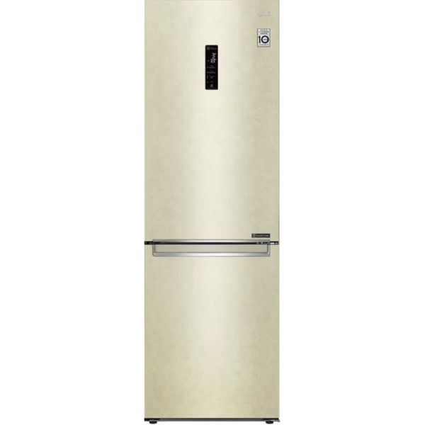 Холодильник LG GA-B459SEQZ 186 см/341 л/ А++/Total No Frost/лин. компр./внешн. диспл./бежевый