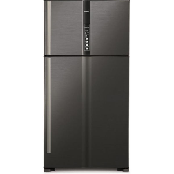 Холодильник Hitachi R-V720PUC1KBBK верх. мороз./ Ш910xВ1835xГ771/600л/A++/Чорний