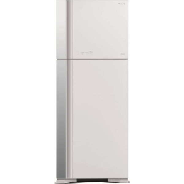 Холодильник Hitachi R-VG540PUC7GPW верх. мороз./ Ш715xВ1835xГ740/ 450л /A++ /Білий (скло)