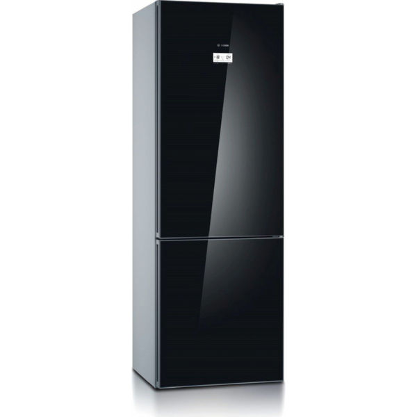 Холодильник Bosch KGN49LB30U с нижней морозильной камерой - 203x70/ 344 л/No Frost/А++/черн стекло
