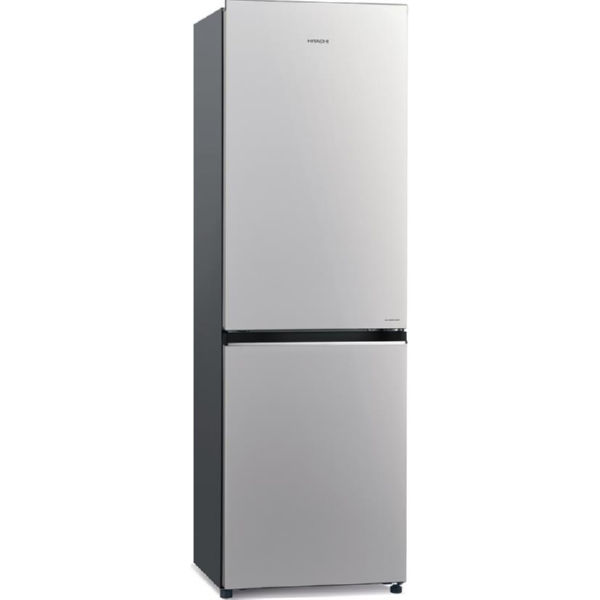 Холодильник Hitachi R-B410PUC6SLS нижн.мороз./2двери/Ш59.5xВ190xГ65/330л/A+/Серебро