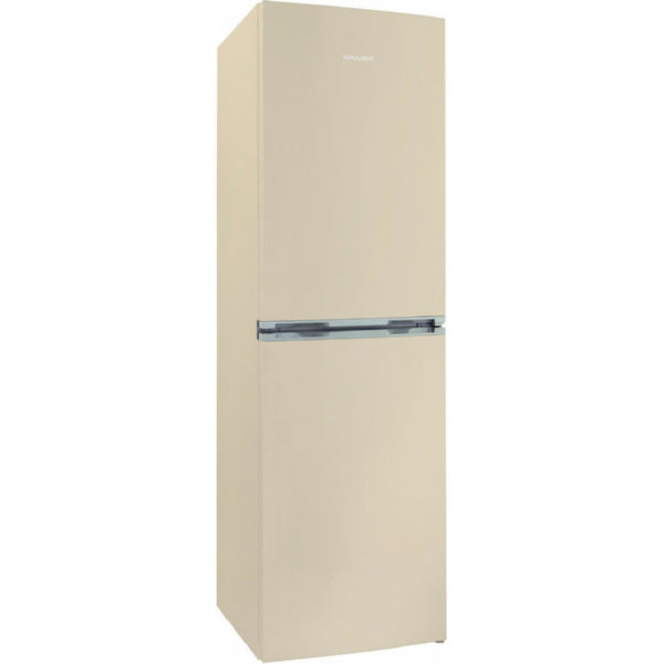 Холодильник Snaige RF57SM-S5DP210/комби/195х60х65/холод- автом/мороз-статик-4 ящик/327 л./ А+/бежев