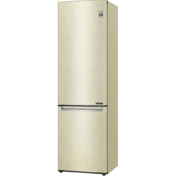 Холодильник LG GW-B509SEJZ 2 м/384 л/ А++/Total No Frost/линейный компрессор/внутр. диспл./бежевый
