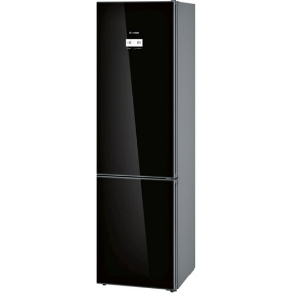 Холодильник Bosch KGN39LB306 с нижн. мороз. камерой - 203x60x66/366 л/No-Frost/А++/черное стекло