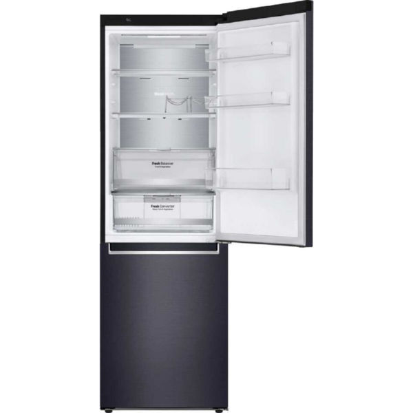 Холодильник LG GA-B459SBUM 186 см/341 л/ А++/Total No Frost/лин. компр./внешн. диспл./черный матовый