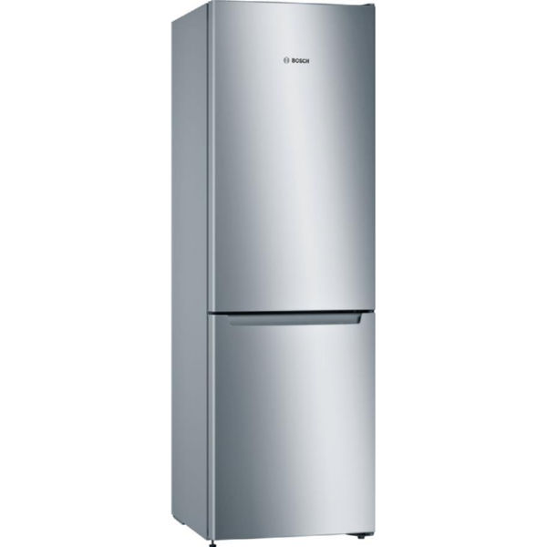 Холодильник Bosch KGN33NL206 с нижней морозильной камерой - 176x60/ 279 л/No Frost/А+/нерж. сталь