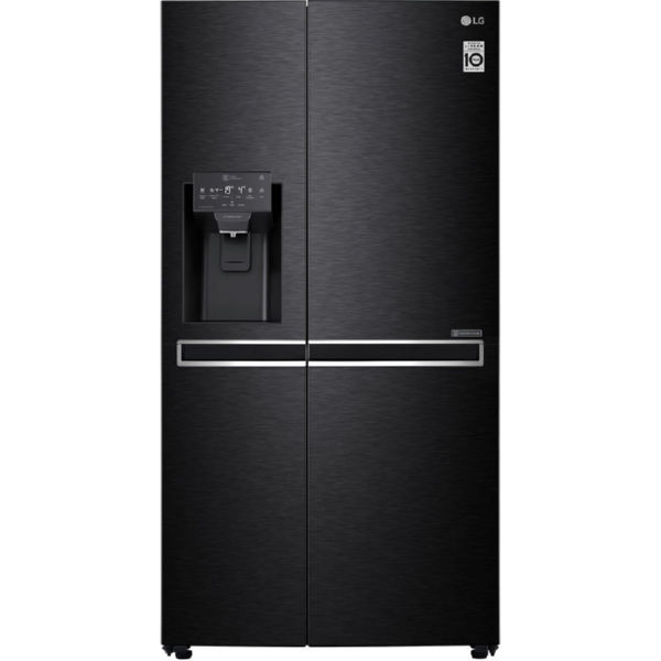 Холодильник LG GC-L247CBDC SbS /179 см/ 601 л/ А+/Total No Frost/линейный компр./диспенсер/черный матовый