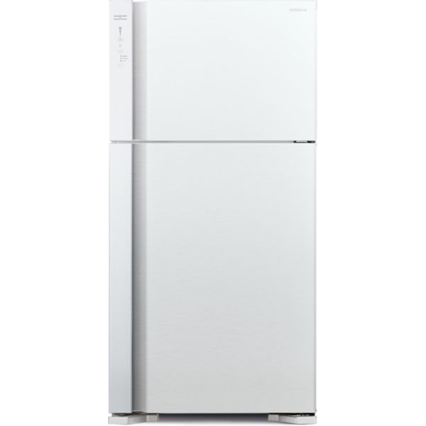Холодильник Hitachi R-VG610PUC7GPW верх. мороз./ Ш855xВ1760xГ740/ 510л /A++/инвертор/Белый (стекло)
