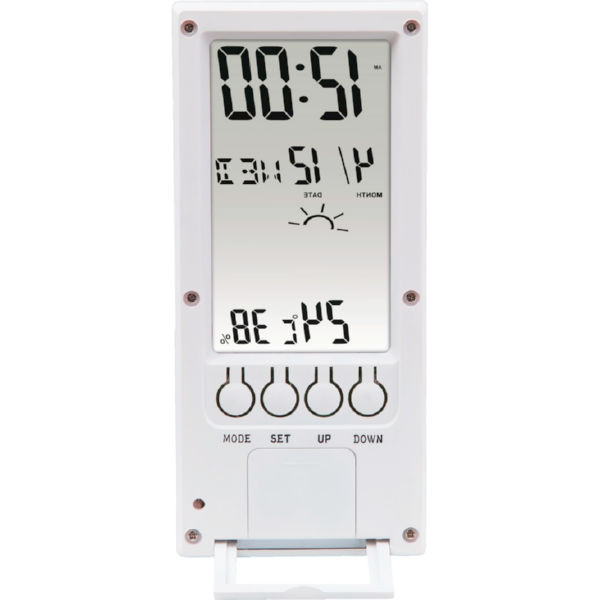 Термометр/гигрометр HAMA TH-140, с индикатором погоды, white