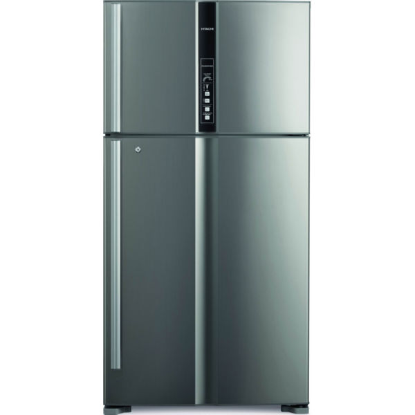 Холодильник Hitachi R-V720 верх. мороз./ Ш910xВ1835xГ771/ 600л /A++ /Нерж. сталь