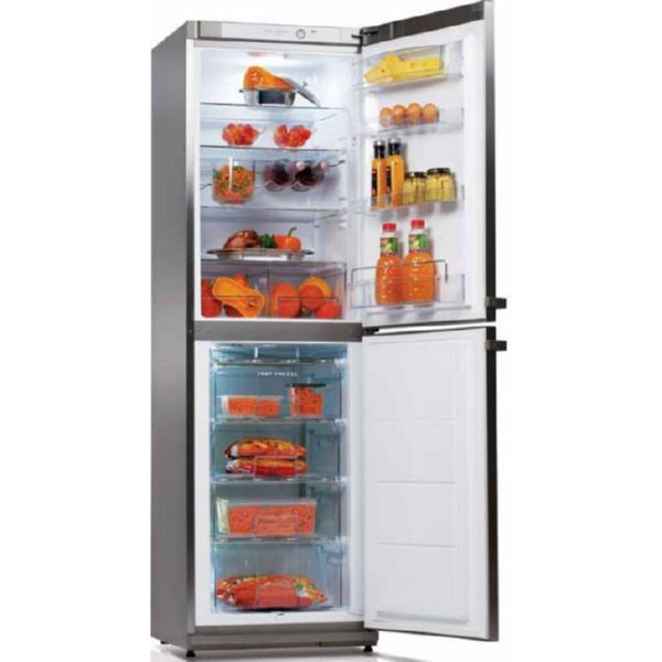 Холодильник Snaige RF35SM-S1CB21/комби/194.5х60х65/холод- автом/мороз-статика/327 л./ А+/нержав.