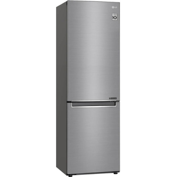 Холодильник LG GA-B459SMRZ 186 см/341 л/ А++/Total No Frost/лин. компр./внутр. диспл/платиново-серый