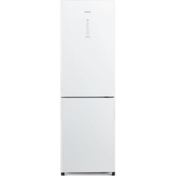 Холодильник Hitachi R-BG410PUC6XGPW нижн.мороз./2 двери/ Ш595хВ1900хГ650/330л/A++/Белый (стекло)