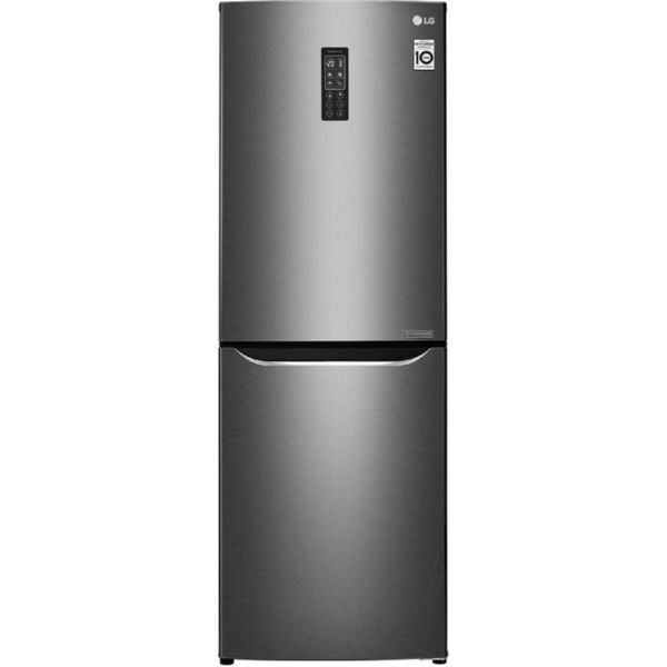 Холодильник LG GA-B379SLUL 174 см/ 261 л/А+ /No Frost/ инверторный компрессор/внешн. диспл. /графит
