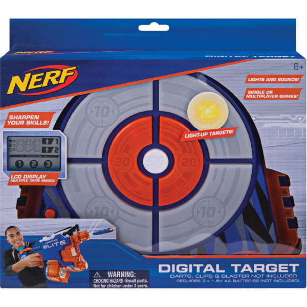 Игровая электронная мишень Jazwares Nerf Elite Strike and Score Digital Target