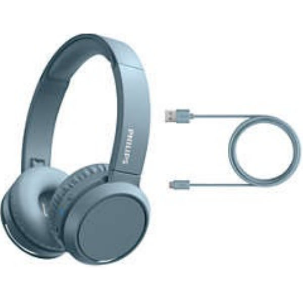 Навушники Philips TAH4205 On-ear Wireless Mic Blue
