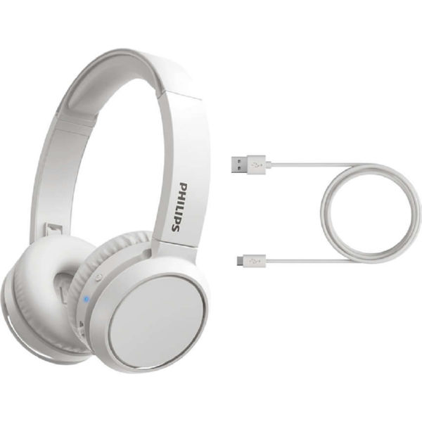 Наушники Philips TAH4205 On-ear Wireless Mic White
