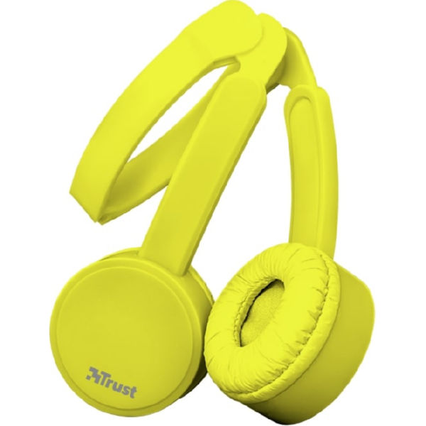 Наушники Trust Nano On-Ear Mic Yellow