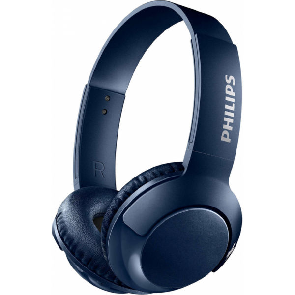 Наушники Philips SHB3075 Over-Ear Wireless Mic Blue