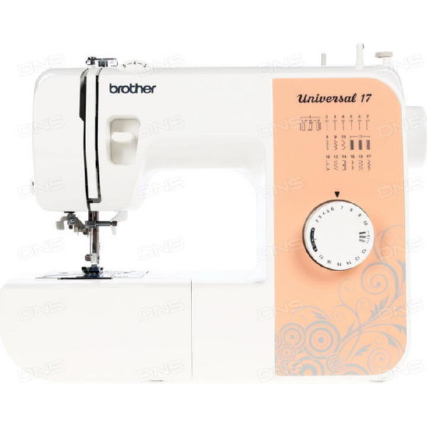 Швейная машинка Brother Universal 17, 17 швейных строчек, 80 Вт