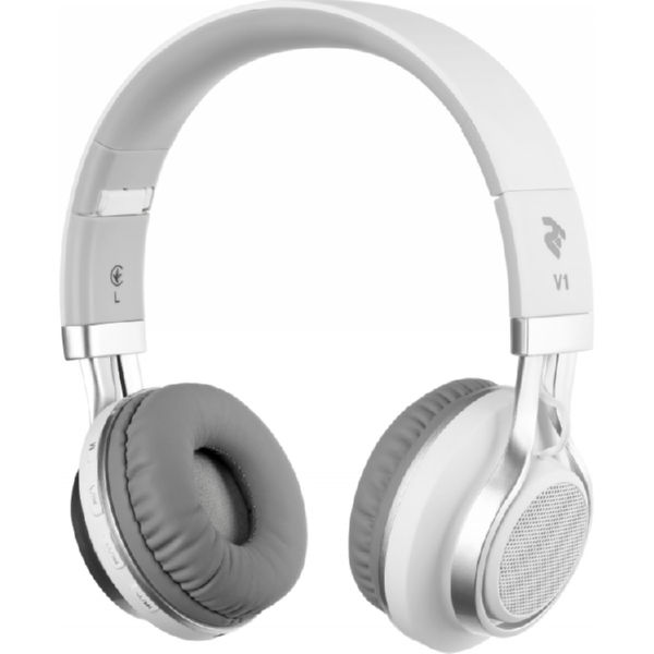 Навушники 2E V1 ComboWay ExtraBass Wireless Over-Ear Mic White