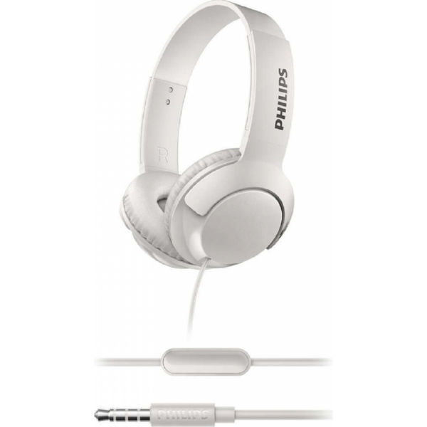 Наушники Philips SHL3075 On-ear Mic White