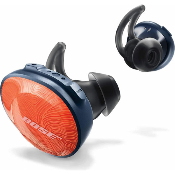 Наушники Bose SoundSport Free Wireless Headphones, Orange/Blue