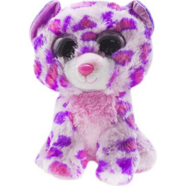 Мягкая игрушка "Глазастик: Леопард", 15 см (фиолетовый) 96025