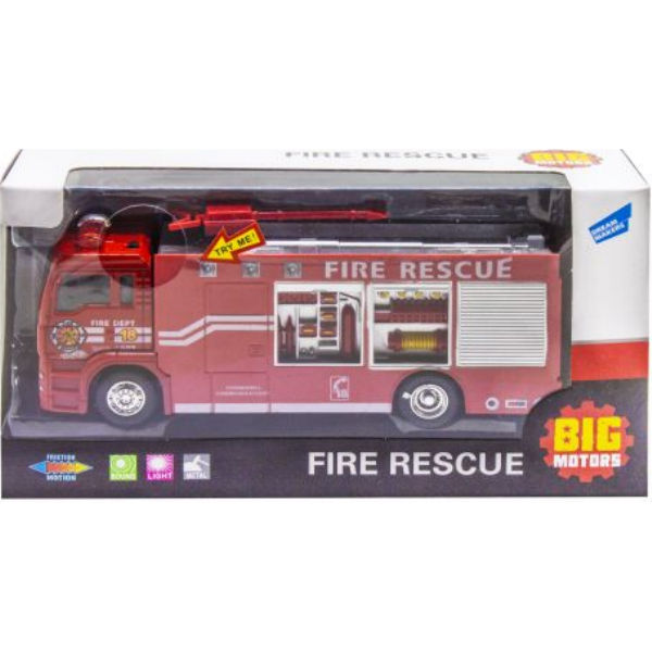 Пожарная машинка "Fire Rescue", инерционная JL81016