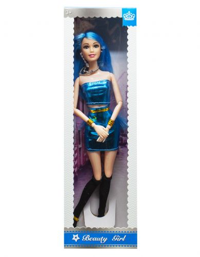Кукла "Beaty Girl", в синем ZX011A