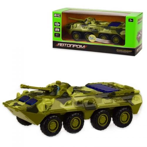 RUS Модель танк PLAY SMART 6409D & # 34; Автопарк & # 34; метал.інерц.батар.зв.свет кор.17 * 6,5 * 8 Ш.К. / 96 /