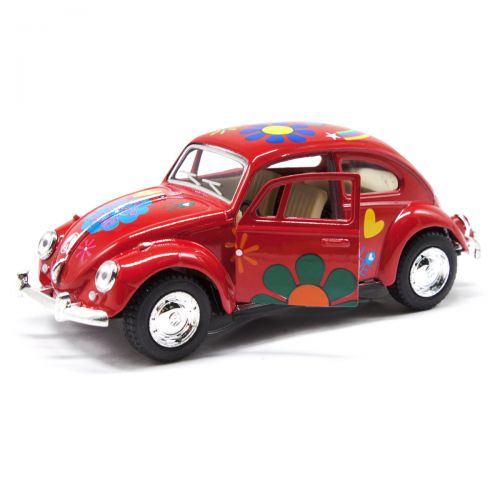 Машинка KINSMART Volkswagen Beetle (красная) KT5057WF