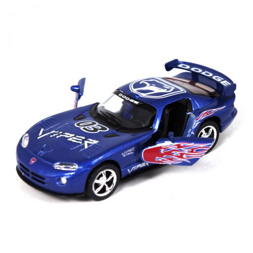 Машинка KINSMART Dodge Viper GTSR (синяя) KT5039WF