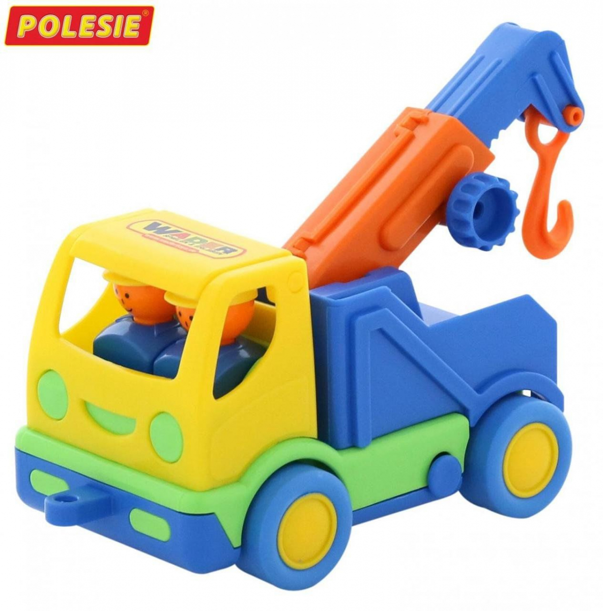 Игрушка Polesie автомобиль-эвакуатор "Мой первый грузовик" (в сеточке) (5458)