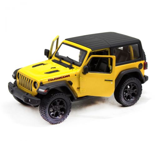 Машинка KINSMART Jeep Wrangler (желтый) KT5412WB